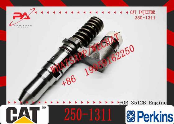 Common Rail Fuel Injector 250-1311 10R-1279 CAT 3512B 250 1311 10R 1279 Injector for Caterpillar Machinery Diesel Engine Parts