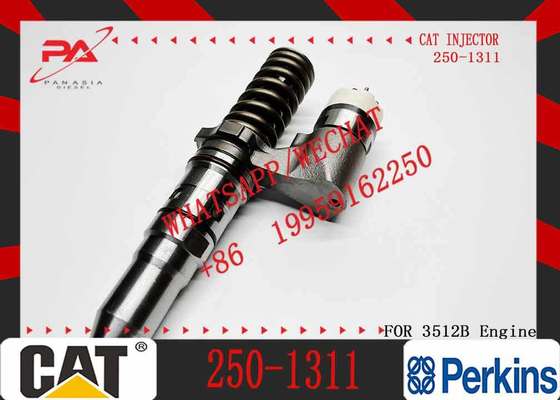 Common Rail Fuel Injector 250-1311 10R-1279 CAT 3512B 250 1311 10R 1279 Injector for Caterpillar Machinery Diesel Engine Parts