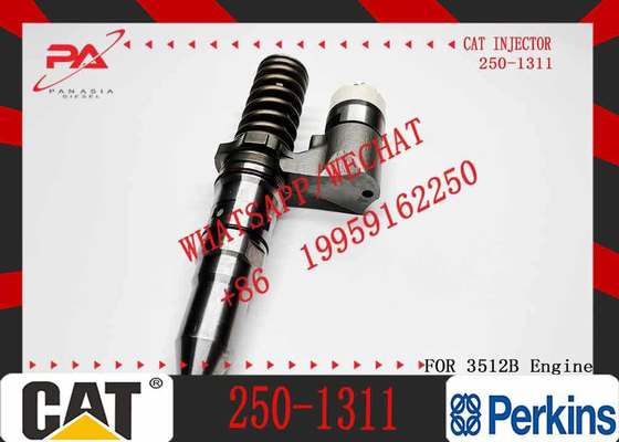 Common Rail Fuel Injector 250-1311 10R-1279 CAT 3512B 250 1311 10R 1279 Injector for Caterpillar Machinery Diesel Engine Parts