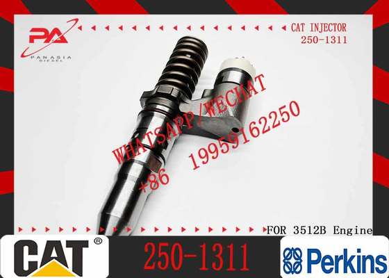 Common Rail Fuel Injector 250-1311 10R-1279 CAT 3512B 250 1311 10R 1279 Injector for Caterpillar Machinery Diesel Engine Parts