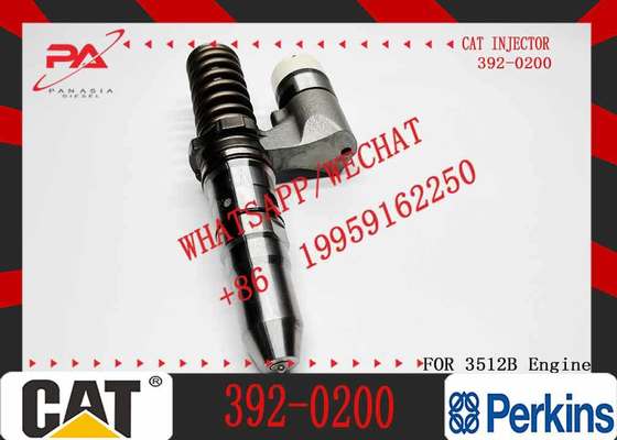 Excavator Accessories For CAT 3508B 3512B Diesel Engine Spare Parts Fuel Injector 392-0206 392-0214 392-0202 392-0200 for Construction Machinery