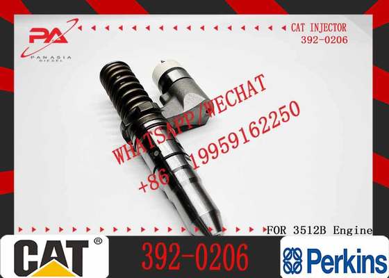 3508B 3512B 3516B 3512C 3516C Engine Injector diesel Common Rail Fuel Injector 392-0206 20R-1270 for Cat-erpillar 3920206
