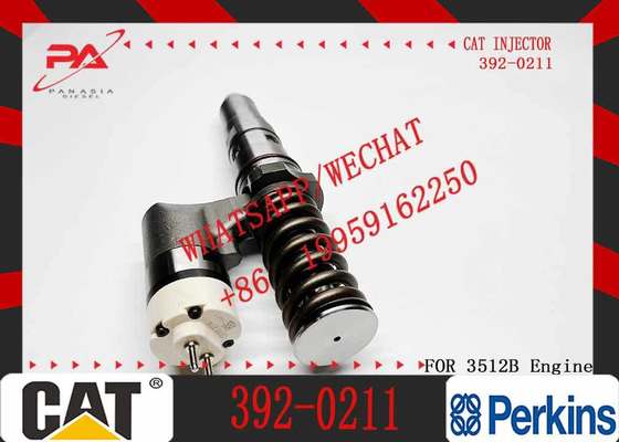 New Caterpillar C3512B Common Rail Diesel Engine Injector Set Including 150-4453 392-0202 392-0211 0R-8619 Injector Nozzles