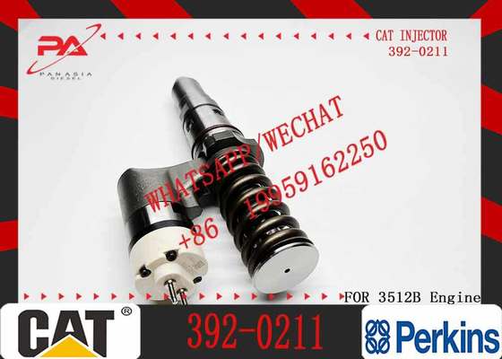 New Caterpillar C3512B Common Rail Diesel Engine Injector Set Including 150-4453 392-0202 392-0211 0R-8619 Injector Nozzles