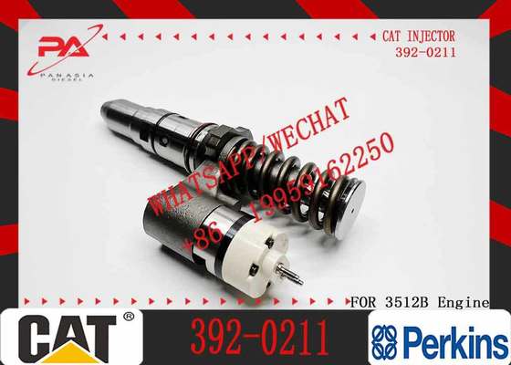 New Caterpillar C3512B Common Rail Diesel Engine Injector Set Including 150-4453 392-0202 392-0211 0R-8619 Injector Nozzles