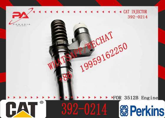 Excavator Accessories For CAT 3508B 3512B Diesel Engine Spare Parts Fuel Injector 392-0206 392-0214 392-0202 392-0200 for Construction Machinery