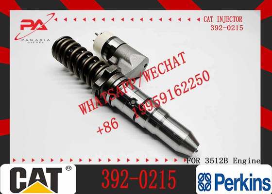 Excavator Diesel Fuel Injector Assembly 20R-1276 392-0215 for New Caterpillar 3508B 3512B 3516B Engine