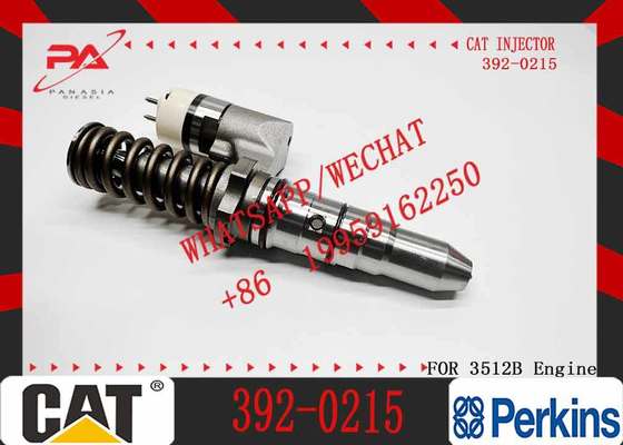 Excavator Diesel Fuel Injector Assembly 20R-1276 392-0215 for New Caterpillar 3508B 3512B 3516B Engine
