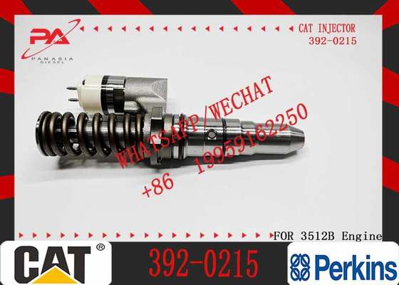 Excavator Diesel Fuel Injector Assembly 20R-1276 392-0215 for New Caterpillar 3508B 3512B 3516B Engine