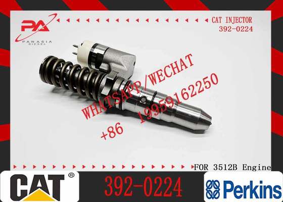 New Caterpillar C3512B Common Rail Diesel Engine Injector Set Including 0R-9944 0R-8619 386-1776 392-0224 Injector Pumps