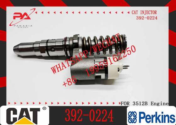 New Caterpillar C3512B Common Rail Diesel Engine Injector Set Including 0R-9944 0R-8619 386-1776 392-0224 Injector Pumps