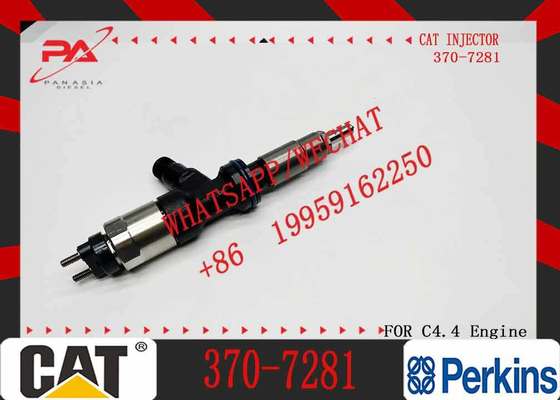 New Common Rail Injector 370-7282 370-7281 3707282 Compatible for C6.6 C7.1 Engine 320E 323E Excavator 456-3589
