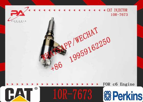 New Diesel Engine Injector 10R-7668 10R-7671 10R-7672 2645A718 10R-7673 10R-7676 for Caterpillar C4.4/C6.6 Common Rail (Steel)