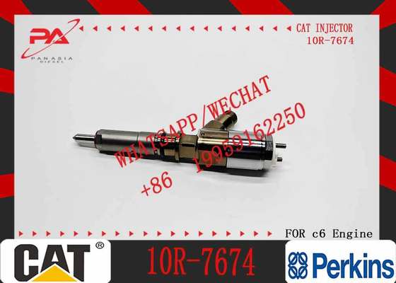 New Diesel Engine Injector 295-9140/2645A734/10R-7674/10R-7668/10R-7938/10R-7939 Caterpillar C4.4/C6.6 Common Rail Injector