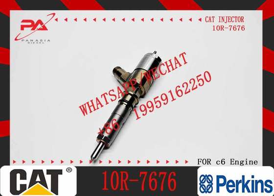 New Diesel Engine Injector 10R-7668 10R-7671 10R-7672 2645A718 10R-7673 10R-7676 for Caterpillar C4.4/C6.6 Common Rail (Steel)