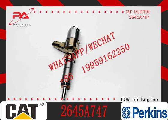 Excavator Parts Common Rail Injector 2645A747 Cat C6.6 Engine Fuel Injector 320-0680 3200680 for Caterpillar 320D E320D