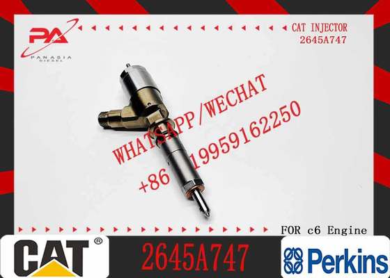 Excavator Parts Common Rail Injector 2645A747 Cat C6.6 Engine Fuel Injector 320-0680 3200680 for Caterpillar 320D E320D