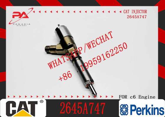 Excavator Parts Common Rail Injector 2645A747 Cat C6.6 Engine Fuel Injector 320-0680 3200680 for Caterpillar 320D E320D