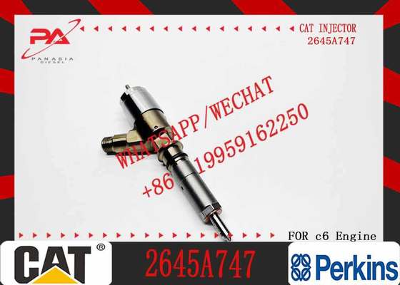 Excavator Parts Common Rail Injector 2645A747 Cat C6.6 Engine Fuel Injector 320-0680 3200680 for Caterpillar 320D E320D