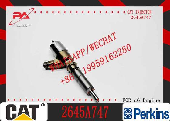 Excavator Parts Common Rail Injector 2645A747 Cat C6.6 Engine Fuel Injector 320-0680 3200680 for Caterpillar 320D E320D