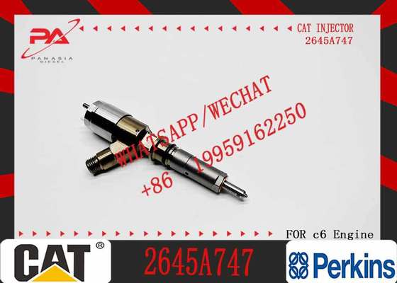 Excavator Parts Common Rail Injector 2645A747 Cat C6.6 Engine Fuel Injector 320-0680 3200680 for Caterpillar 320D E320D