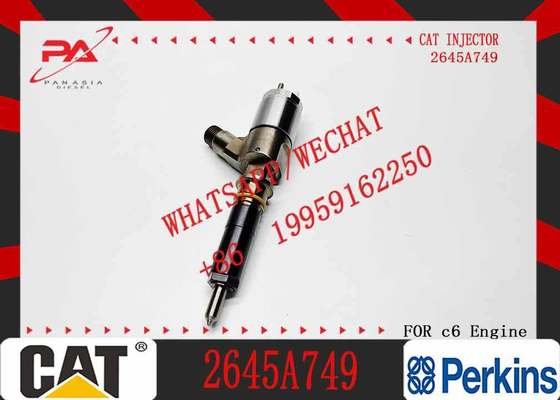 Common Rail Injector 320-0690 3200690 2645A749 306-9390 292-3790 10R-7673 Fuel Injector C6.6 Diesel Engine for Excavator Parts