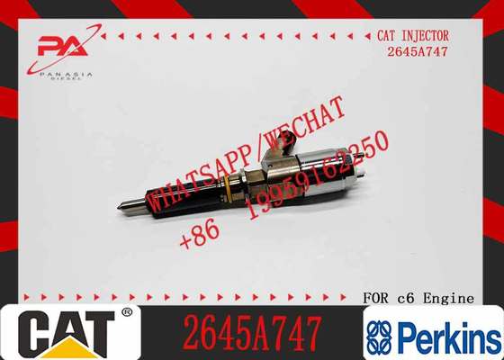 Diesel Common Fuel Injector Injection Nozzle 2645A747 320-0680 2645A734 3200680 for Cat Excavator C6.6 Construction Machinery