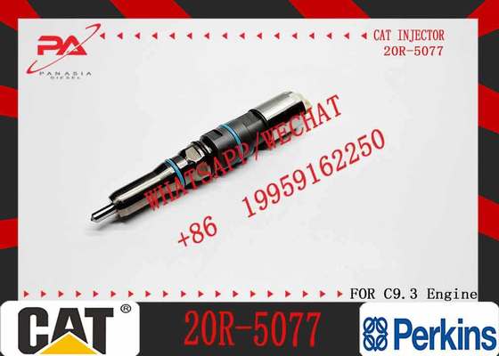 Excavator Diesel Fuel Injector C9.3 Engine Part 367-4293 20R-5077 for Caterpillar Engine-New Stainless Steel