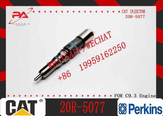 Excavator Diesel Fuel Injector C9.3 Engine Part 367-4293 20R-5077 for Caterpillar Engine-New Stainless Steel