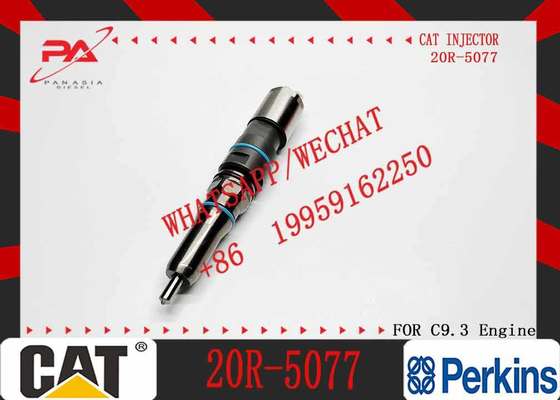 Excavator Diesel Fuel Injector C9.3 Engine Part 367-4293 20R-5077 for Caterpillar Engine-New Stainless Steel