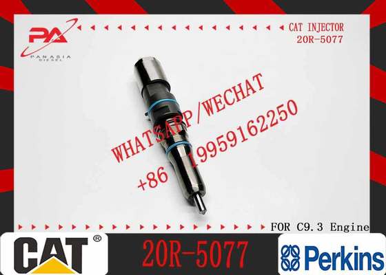 Excavator Diesel Fuel Injector C9.3 Engine Part 367-4293 20R-5077 for Caterpillar Engine-New Stainless Steel