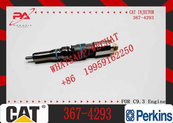 Excavator Diesel Fuel Injector C9.3 Engine Part 367-4293 20R-5077 for Caterpillar Engine-New Stainless Steel