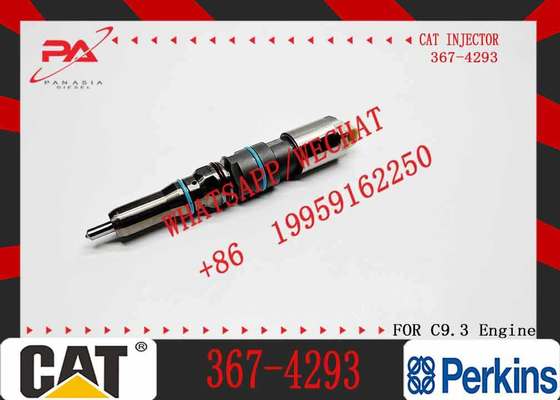 Excavator Diesel Fuel Injector C9.3 Engine Part 367-4293 20R-5077 for Caterpillar Engine-New Stainless Steel