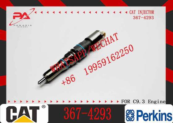 Excavator Diesel Fuel Injector C9.3 Engine Part 367-4293 20R-5077 for Caterpillar Engine-New Stainless Steel