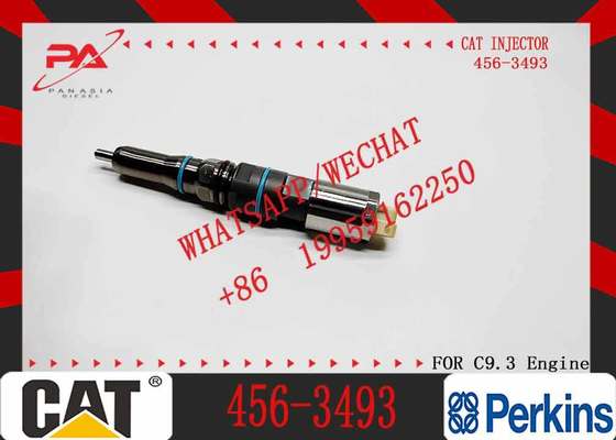 C-A-T Diesel Fuel Injector C9.3 456-3493 20R-5036 367-4293 20R-5079 for Caterpillar Excavator Engine (Stainless Steel)