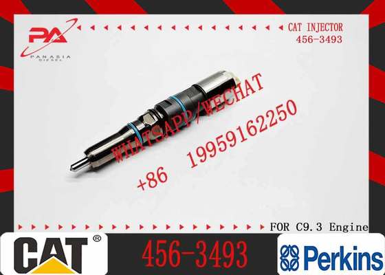 C-A-T Diesel Fuel Injector C9.3 456-3493 20R-5036 367-4293 20R-5079 for Caterpillar Excavator Engine (Stainless Steel)