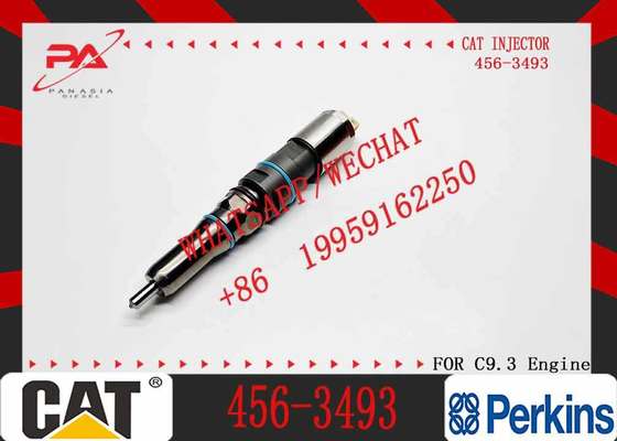 C-A-T Diesel Fuel Injector C9.3 456-3493 20R-5036 367-4293 20R-5079 for Caterpillar Excavator Engine (Stainless Steel)