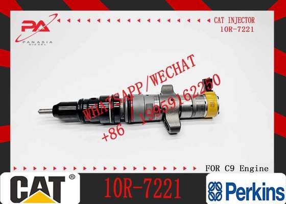 Excavator Diesel Common Rail Inyector 387-9434 10R-7221 C9 Fuel Injector for Caterpillar C9 Cat Engine