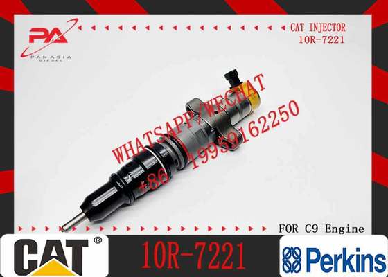 Excavator Diesel Common Rail Inyector 387-9434 10R-7221 C9 Fuel Injector for Caterpillar C9 Cat Engine