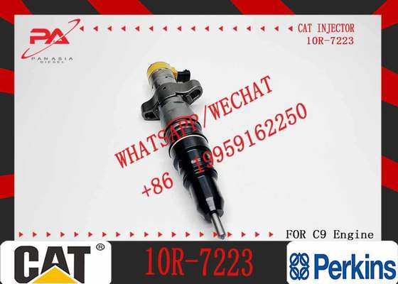 P-erkins New Diesel Fuel Injector for Caterpillar C7/C9 Engines Part Numbers 10R-7223 & 293-4073 Stainless Steel