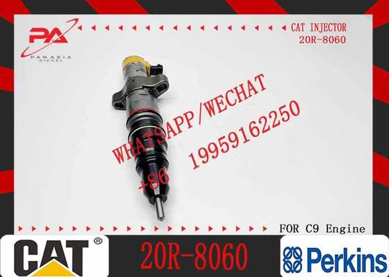 New Condition Excavator Parts C9 Diesel Fuel Injector 20R-8060 10R-7222 20R-8968 10R-47641 20R-1917 577-7633 for C7