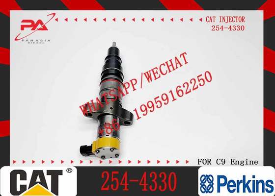 Excavator Parts Diesel New C9 Fuel Injector 254-4340 387-9434 266-4446 10R-7222 387-9432 254-4330 for Caterpillar C7 Engine
