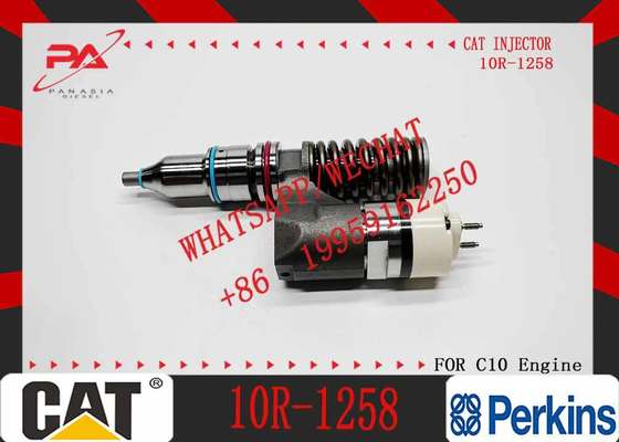 New Condition C10 Engine Diesel Fuel Injector 10R-1258 CH12082 10RO963 212-3463 137-2500 for Excavator Parts