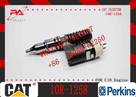 New Condition C10 Engine Diesel Fuel Injector 10R-1258 CH12082 10RO963 212-3463 137-2500 for Excavator Parts