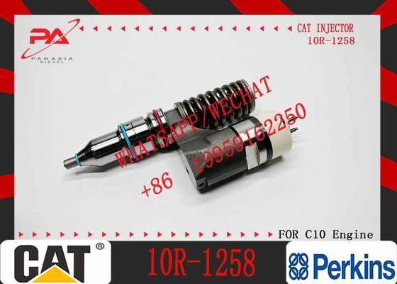 New Condition C10 Engine Diesel Fuel Injector 10R-1258 CH12082 10RO963 212-3463 137-2500 for Excavator Parts