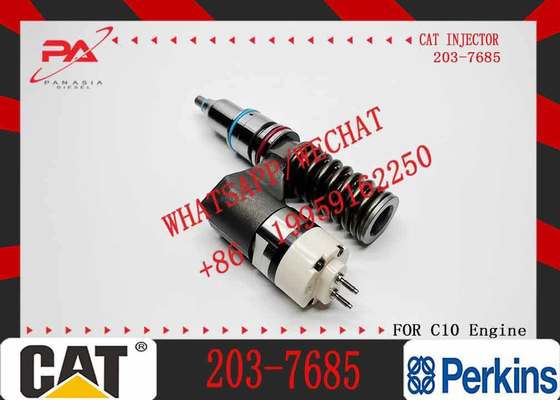 New Condition C10 Engine Diesel Fuel Injector 203-7685 212-3468 317-5278 10R-0967 10R-1258 for Excavator Parts
