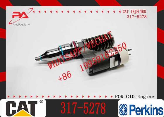 New Condition C12 Engine Diesel Fuel Injector 10R-1258/212-3465/212-3468/317-5278/187-6549 for Excavator Parts Model 317-5278