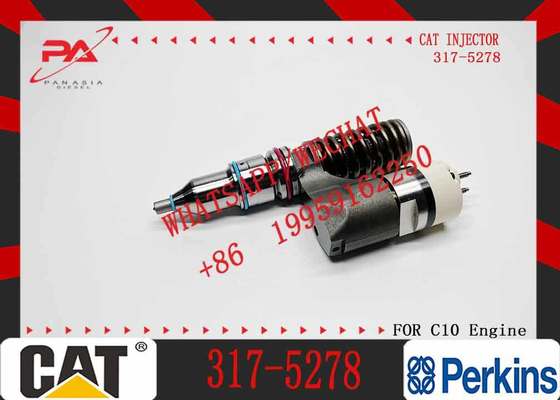 New Condition C12 Engine Diesel Fuel Injector 10R-1258/212-3465/212-3468/317-5278/187-6549 for Excavator Parts Model 317-5278