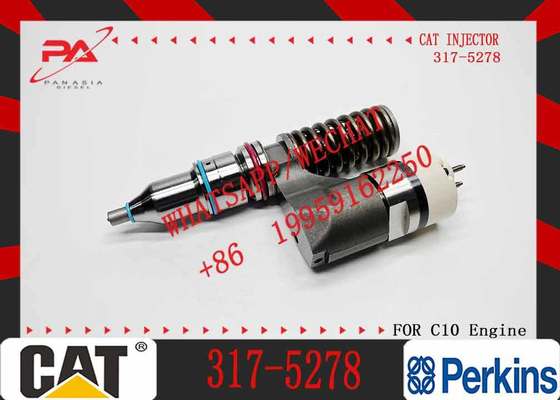 New Condition C12 Engine Diesel Fuel Injector 10R-1258/212-3465/212-3468/317-5278/187-6549 for Excavator Parts Model 317-5278