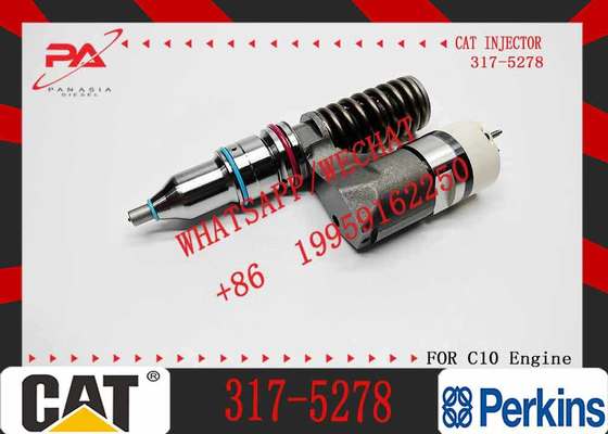 New Condition C12 Engine Diesel Fuel Injector 10R-1258/212-3465/212-3468/317-5278/187-6549 for Excavator Parts Model 317-5278